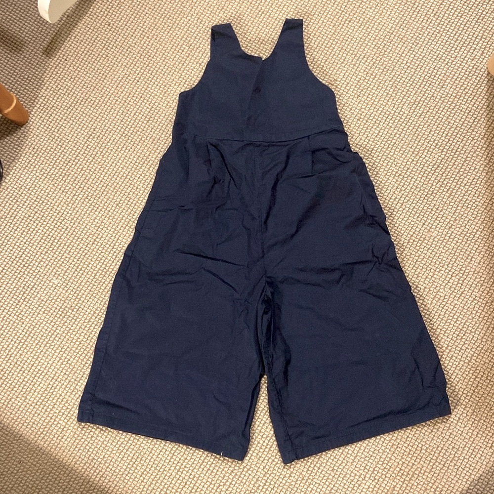 EUC COS navy blue culottes jumpsuit size 2-4